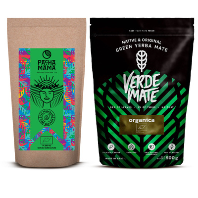 Set: Yerba Maté + Guayusa Pachamama 2x500g