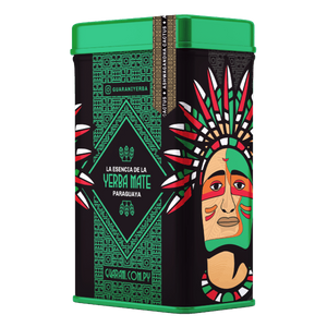 Yerbera – Boîte en métal + Guarani Ashwagandha Cactus 0,5 kg