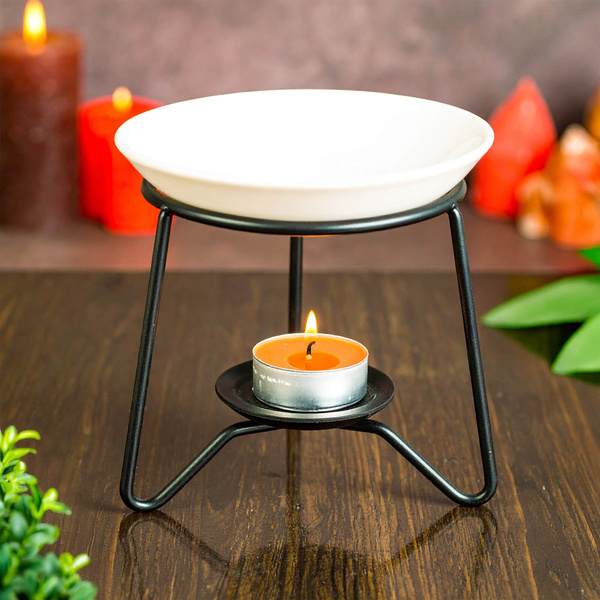 Brûleur d’aromathérapie – éléments en métal