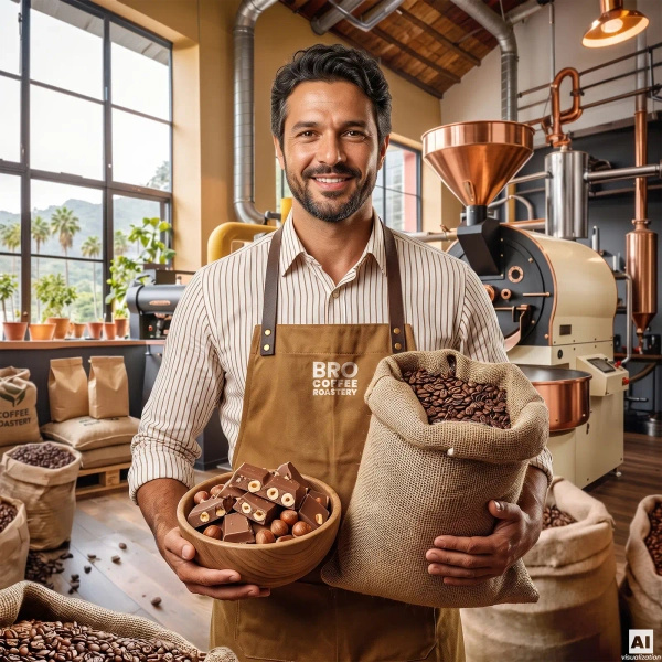 Bro Coffee Roastery – Café en grains Crema Rumba 1 kg