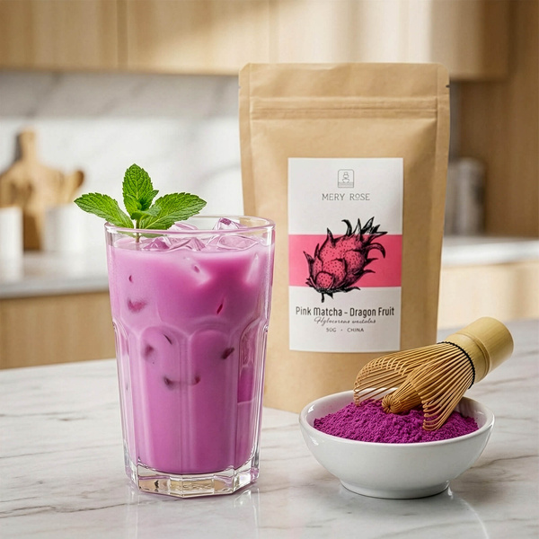 Mary Rose – Pink Matcha – Fruit du dragon (poudre) 50 g