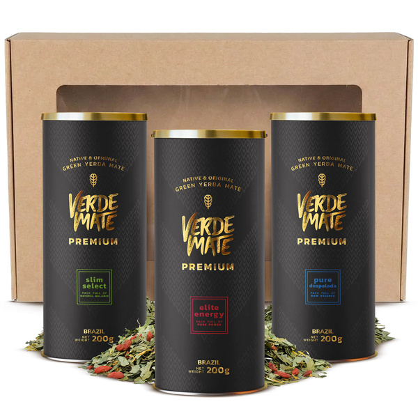 Ensemble de cadeaux Yerba Maté Verde Mate Premium