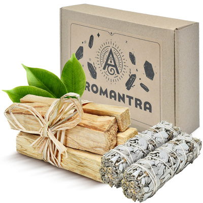 Coffret cadeau : Palo Santo 50 g + sauge blanche