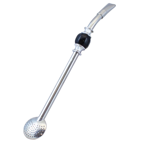 Bombilla Bomba avec pierre - noire