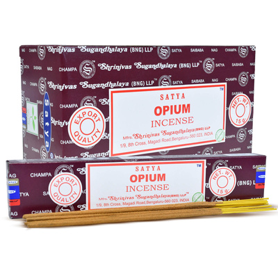 Bâtonnets d'encens Satya – Opium