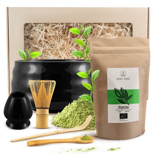 Set cadeau pour l'infusion de thé Matcha