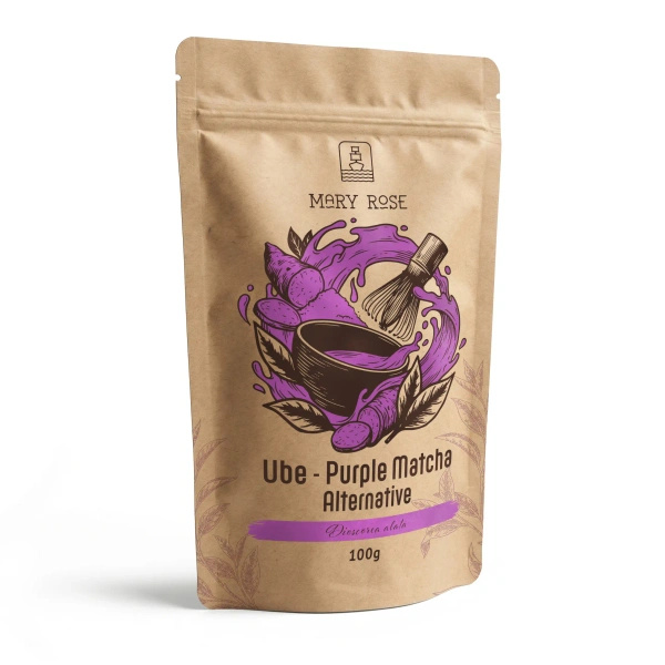 Mary Rose – Purple Matcha Alternative – Ube (poudre) 100 g