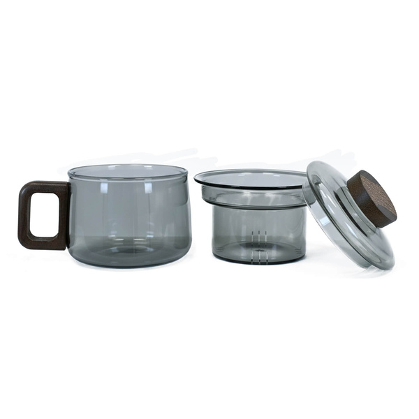 Tasse en verre avec infuseur Cebador Vidrio 200 ml