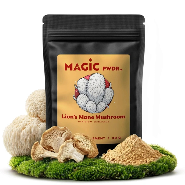 Magic Pwdr – Lion’s Mane – Hydne hérisson 30 g