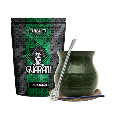 Set de démarrage à Yerba Mate Bombilla Matero 500g