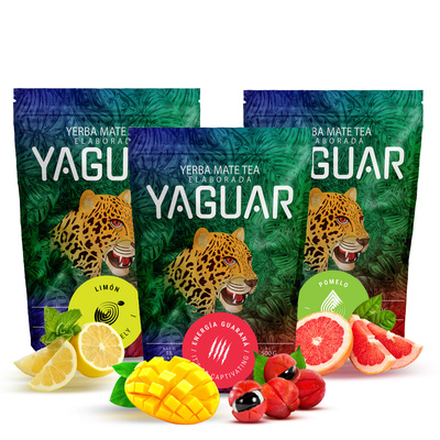 Yerba Maté Yaguar 3 x 500g