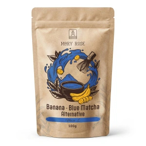 Mary Rose – Blue Matcha Alternative – Banane (poudre) 100 g