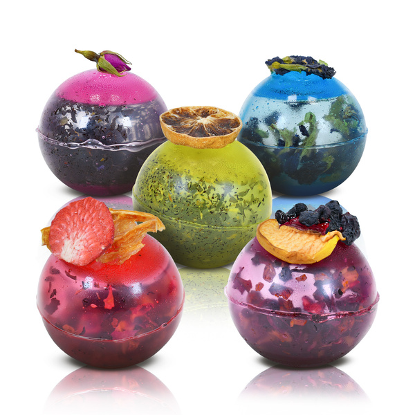 Coffret cadeau bombes de thé