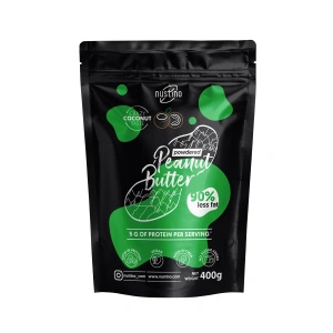 Lot de beurre de cacahuète en poudre Nustino : Classic + Coconut 2x400g