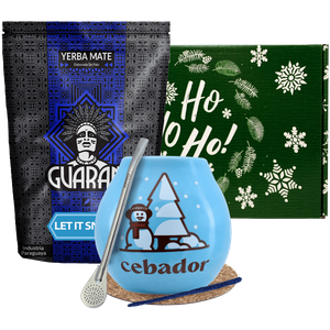 Ensemble de cadeaux Yerba Maté Guarani Let it Snow 0,4kg