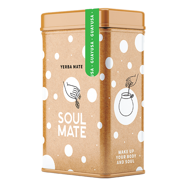 Yerbera – Boîte en métal + Soul Mate Orgánica Guayusa 0,5 kg