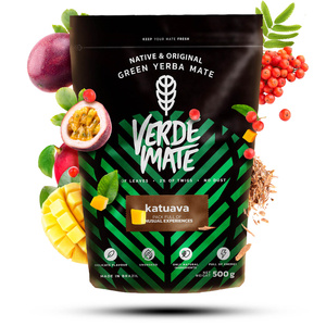 Yerba Verde Mate Katuava Temperamento 1kg set pour deux