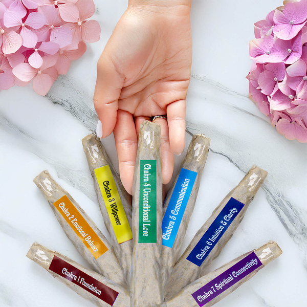 Encens en corde Yogi & Yogini Naturals – Sept Chakras