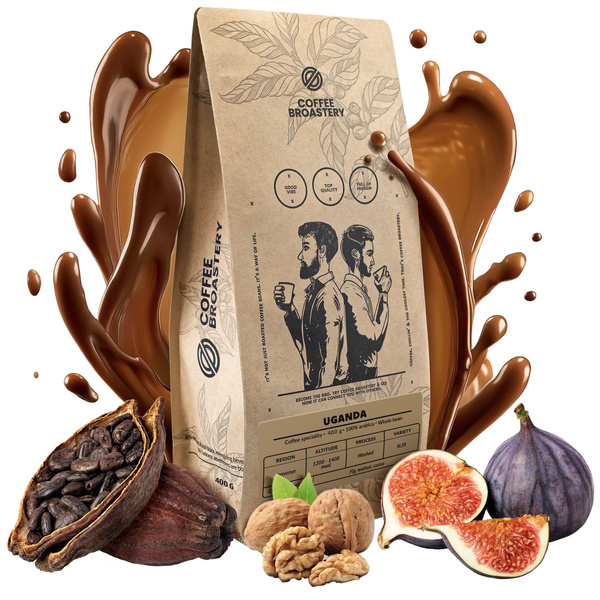 Bro Coffee Roastery - Café en grains Uganda Kanyenye Spécialité 400 g