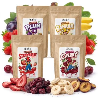 Kit de fruits lyophilisés FiloLilo 4×20g