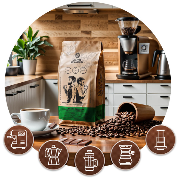 Set de Bro Coffee Roastery Brazil Samba + Brazil Cerrado 2x1kg (2kg)