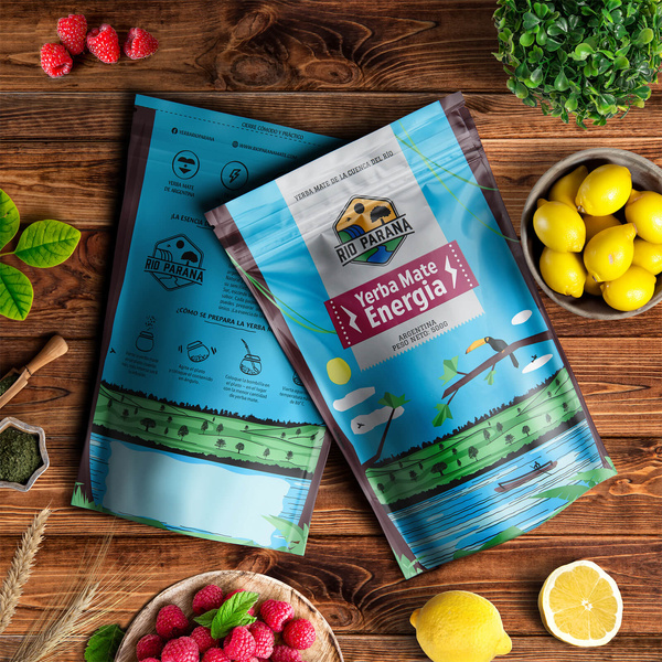 Coffret cadeau d'hiver Yerba Maté Rio Parana Energia 0,5kg