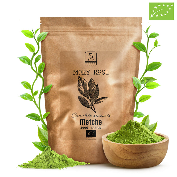 Mary Rose – Thé vert Matcha japonais (BIO) 200 g