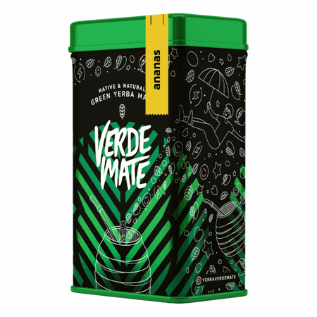 Yerbera - Boîte avec Verde Mate Green Ananas 0,5kg