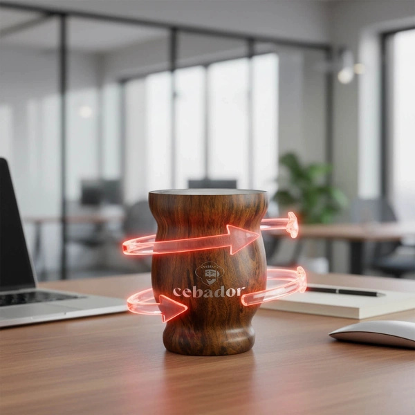 Coffret d’accessoires pour maté : Calebasse + Bouteille Isotherme + Bombilla