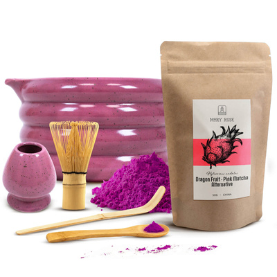 Coffret pour préparer la Pink Matcha