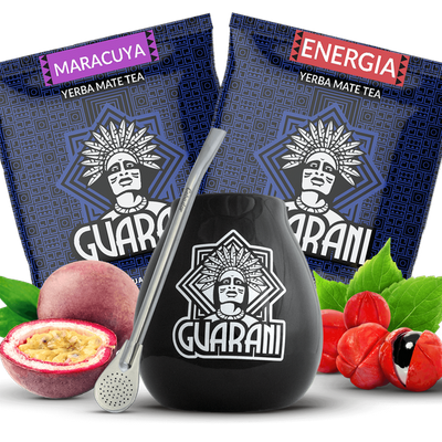 Ensemble économique Yerba Mate LARGE CALABASH bombilla