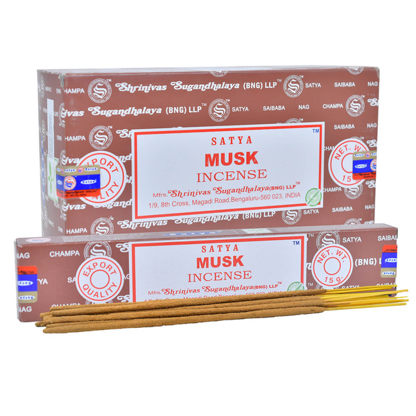 Bâtons d'encens Satya – Musk