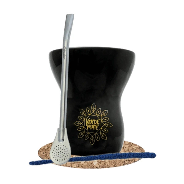 Set une calebasse Pepe à Yerba Mate