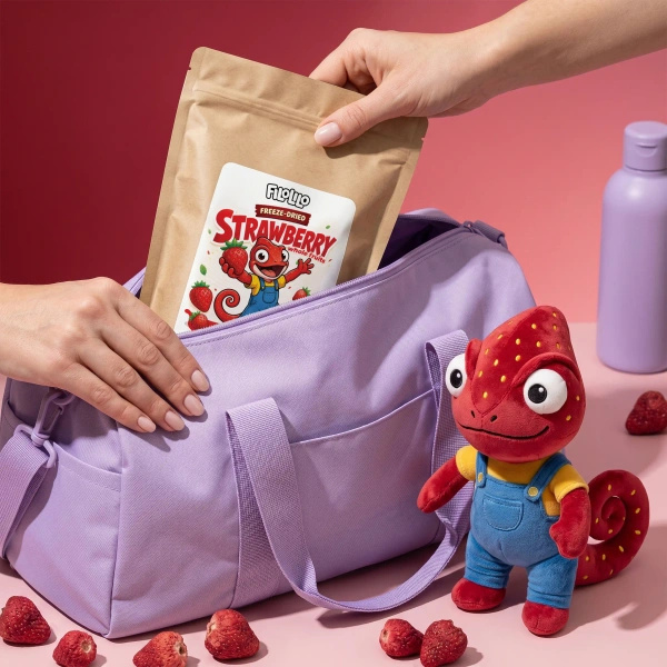 FiloLilo – Fraises lyophilisées entières 100 g