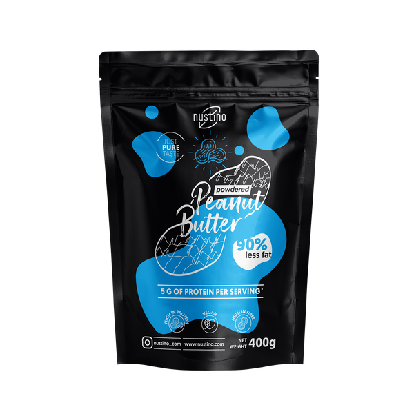Nustino – Beurre de cacahuète en poudre – Pure 400 g