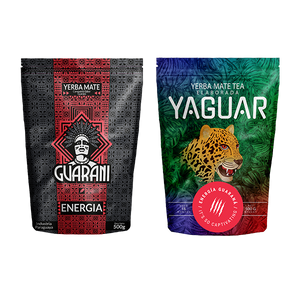 Yerba Maté Guarani Energia + Yaguar Energia 2x500g