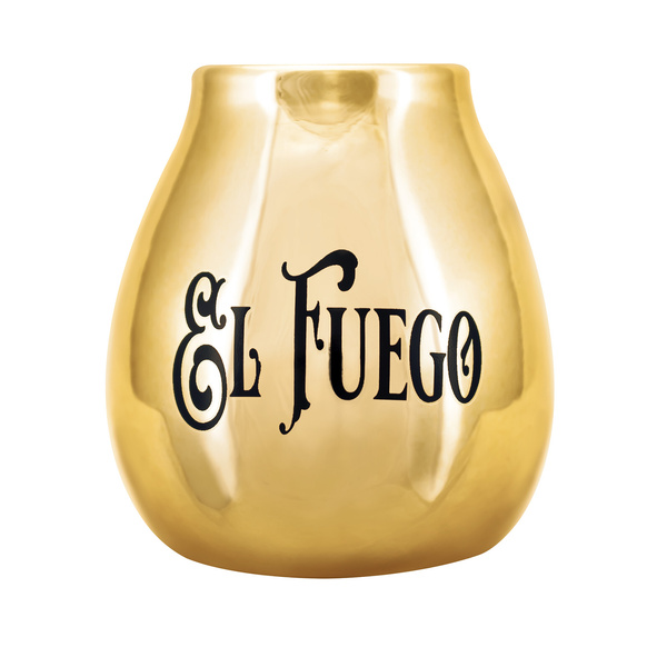 Set de Maté El Fuego 500g 0,5kg Yerbomos XL + Calebasse + Bombilla