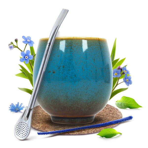 Set de démarrage Yerba Maté Calebasse + Bombilla