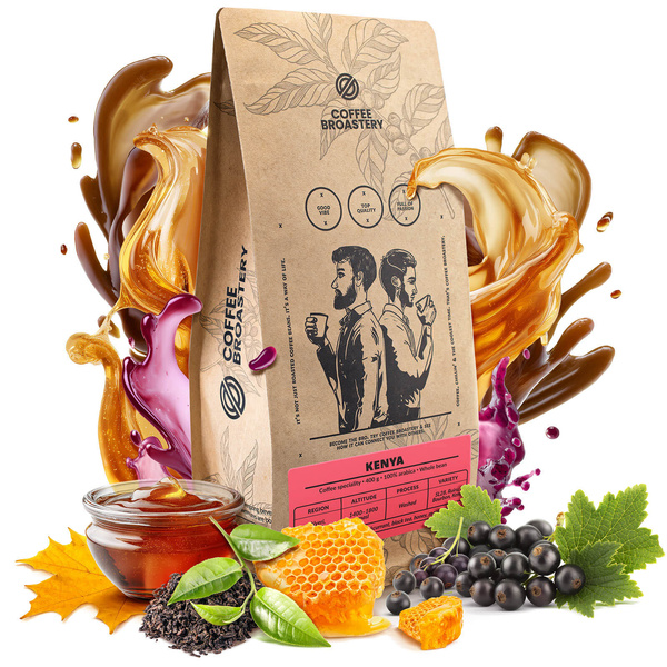 Bro Coffee Roastery – Café en grains Kenya Nyeri Speciality 400 g
