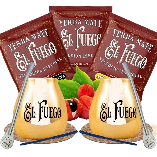 Yerba Mate Green Tykva Premium Set POUR DEUX