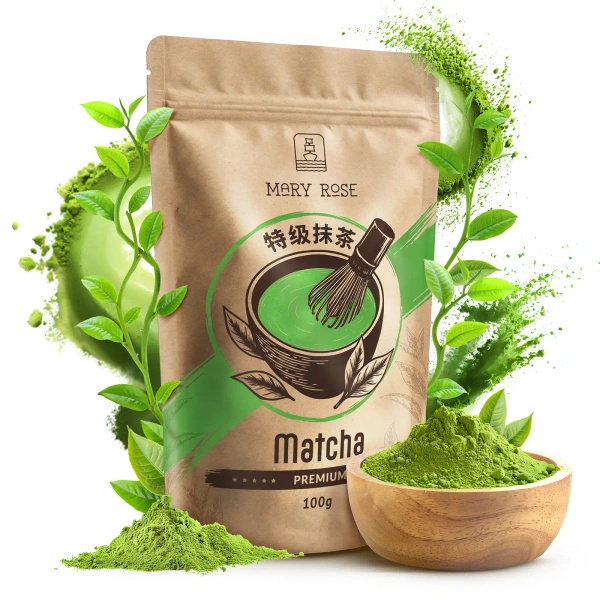 Coffret cadeau : matcha premium + matchawan + accessoires en bambou
