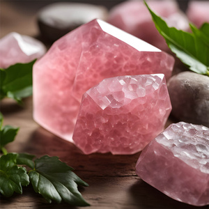 Set de pierres naturelles et de cristaux - ésotérisme, yoga, méditation