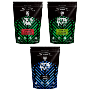 Set : Verde Mate Green 3x500g divers mélanges