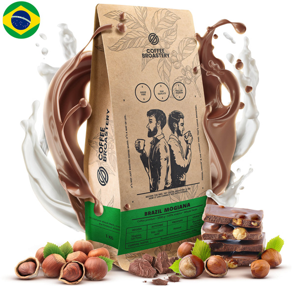 Coffret de cafés Bro Coffee Roastery Nicaragua Colibrí Azul + Brazil Samba 2x1kg (2kg)