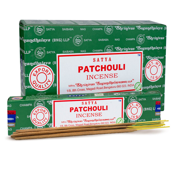 Bâtonnets d’encens Satya – Patchouli