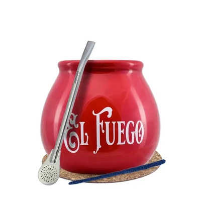 Ensemble original de yerba mate d'El Fuego