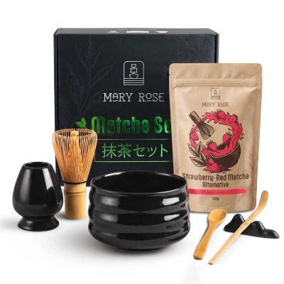 Coffret cadeau pour préparer la Red Matcha