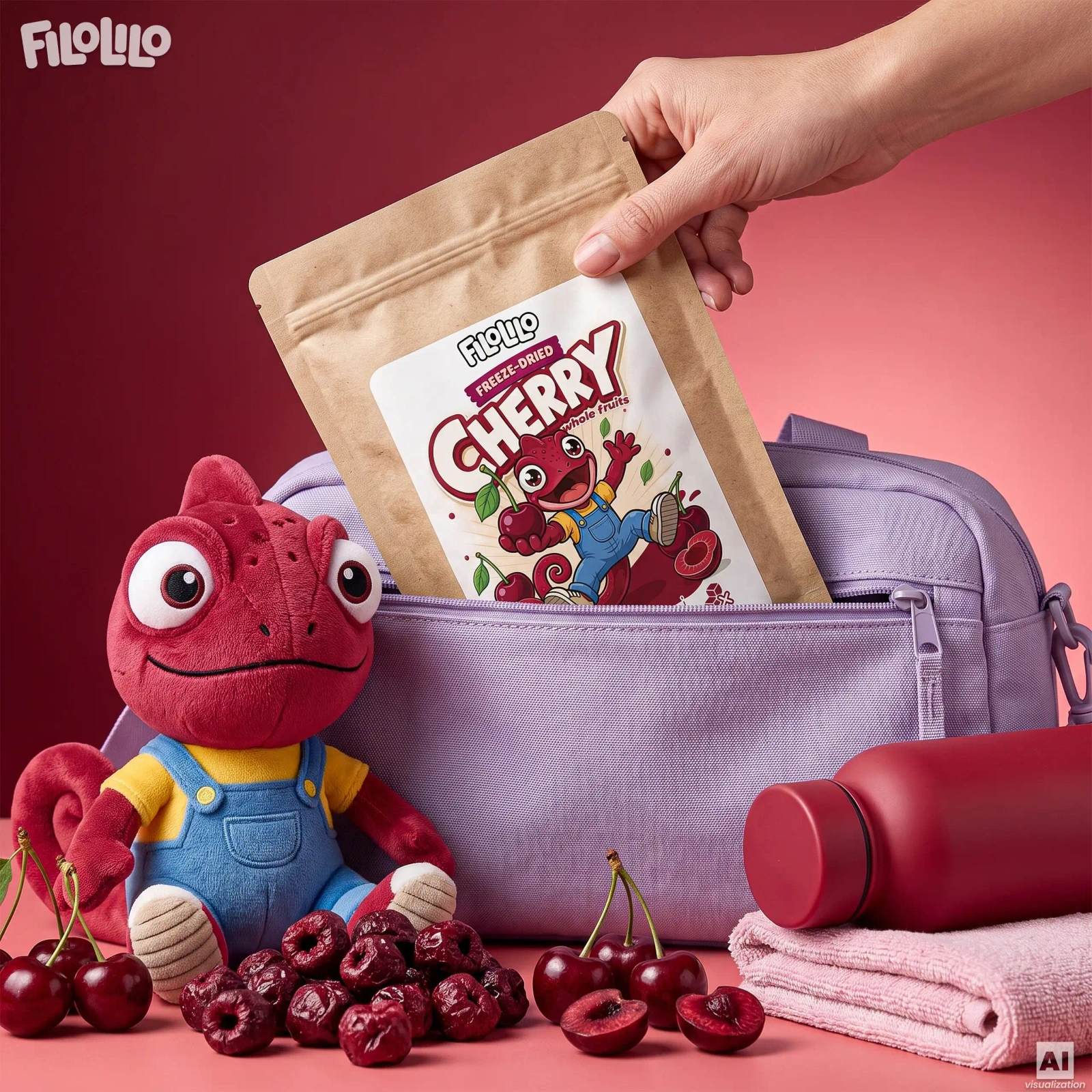 Cerise lyophilisée FiloLilo