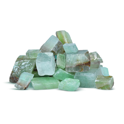 Calcite verte (pierre brute) 50 g