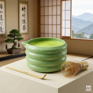 Coffret cadeau : matcha premium + matchawan + accessoires en bambou